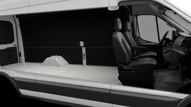 2026 Oxford White Ford Transit Commercial Cargo Van RWD Van